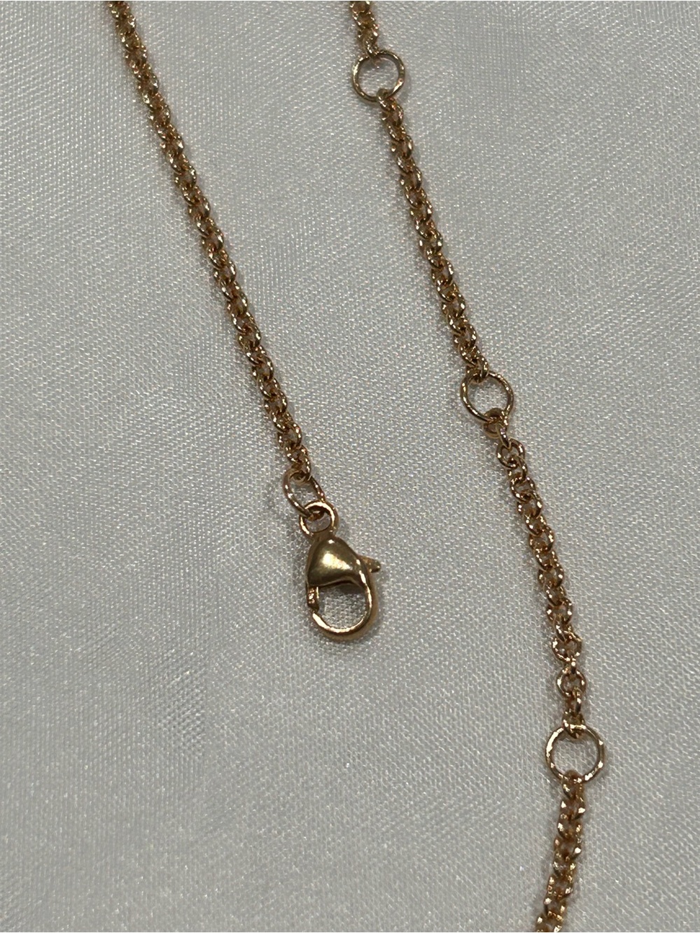 James Avery 14K Gold Horizon Cross Necklace - Adjustable 18–20” - Picture 6 of 11